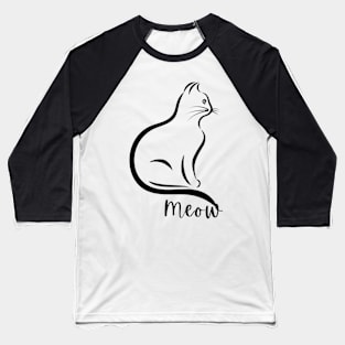 Meow Baseball T-Shirt